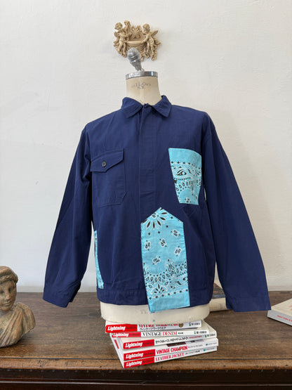 Vintage 90’s Bandana Workwear Jacket “L”