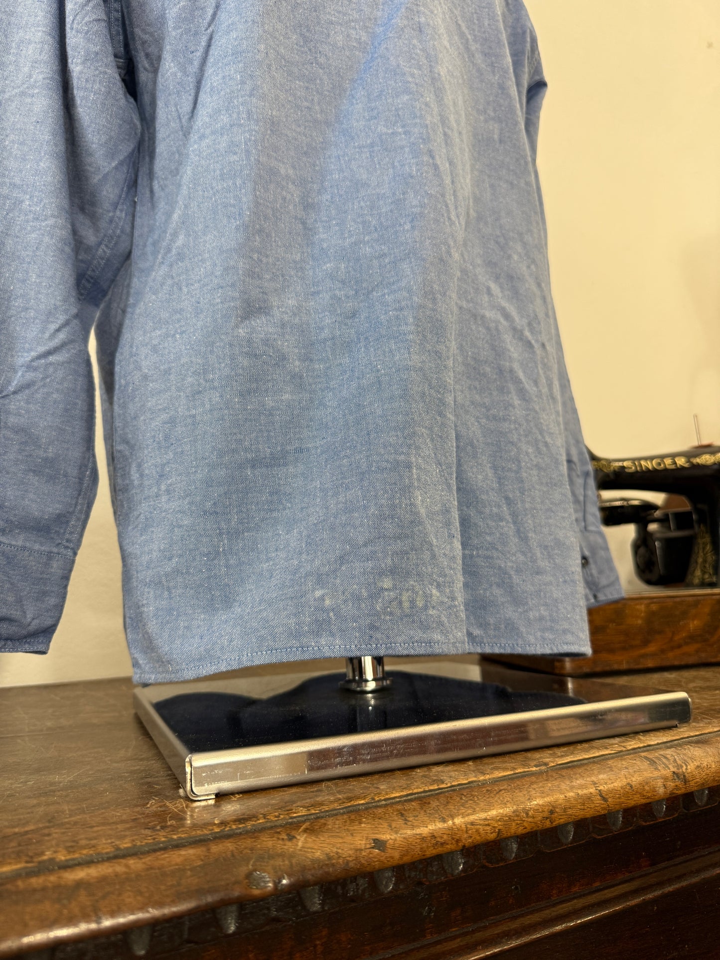Vintage 80’s Italian Navy Shirt “L”
