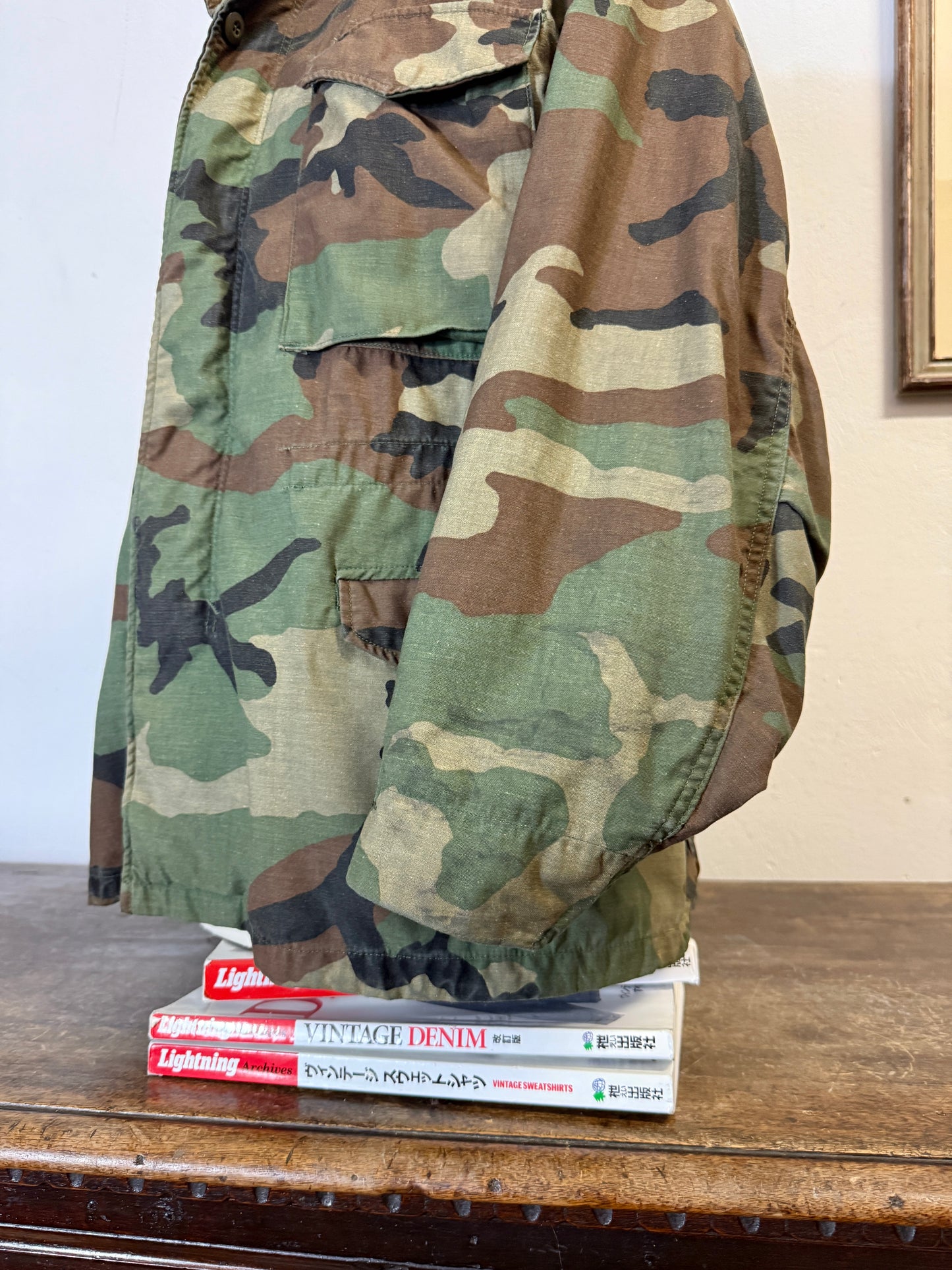 Vintage Woodland Field Jacket M65 Us Army “M/L”