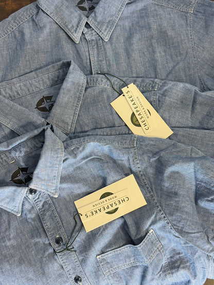 Chambray Shirt mc Buzz - Chesapeake’s