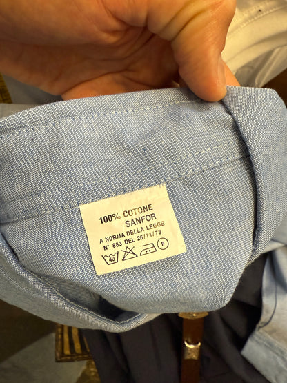 Deadstock 70’s Chambray Shirt - L, XL, XXL