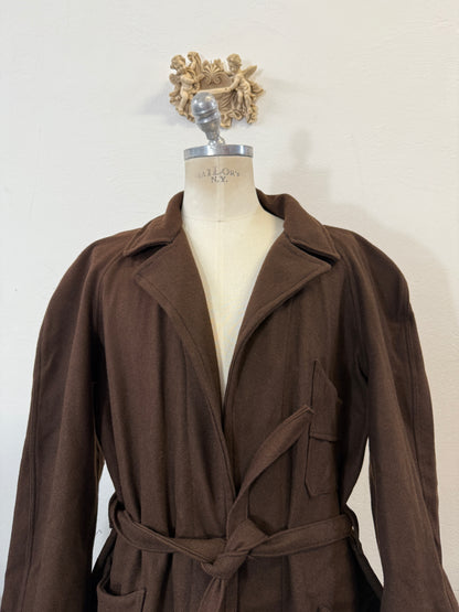 Vintage Italian Navy Wool Jacket “L/XL”