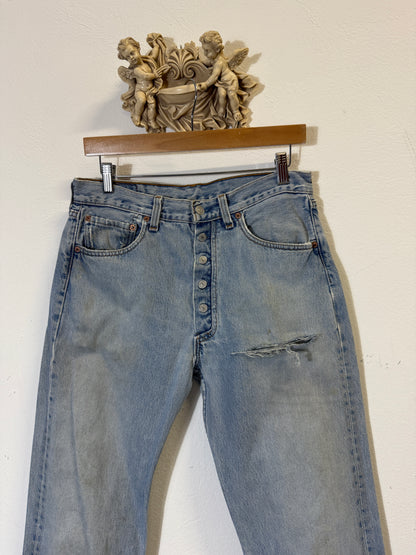 Vintage Levi’s 501 Made In Usa W31 L34