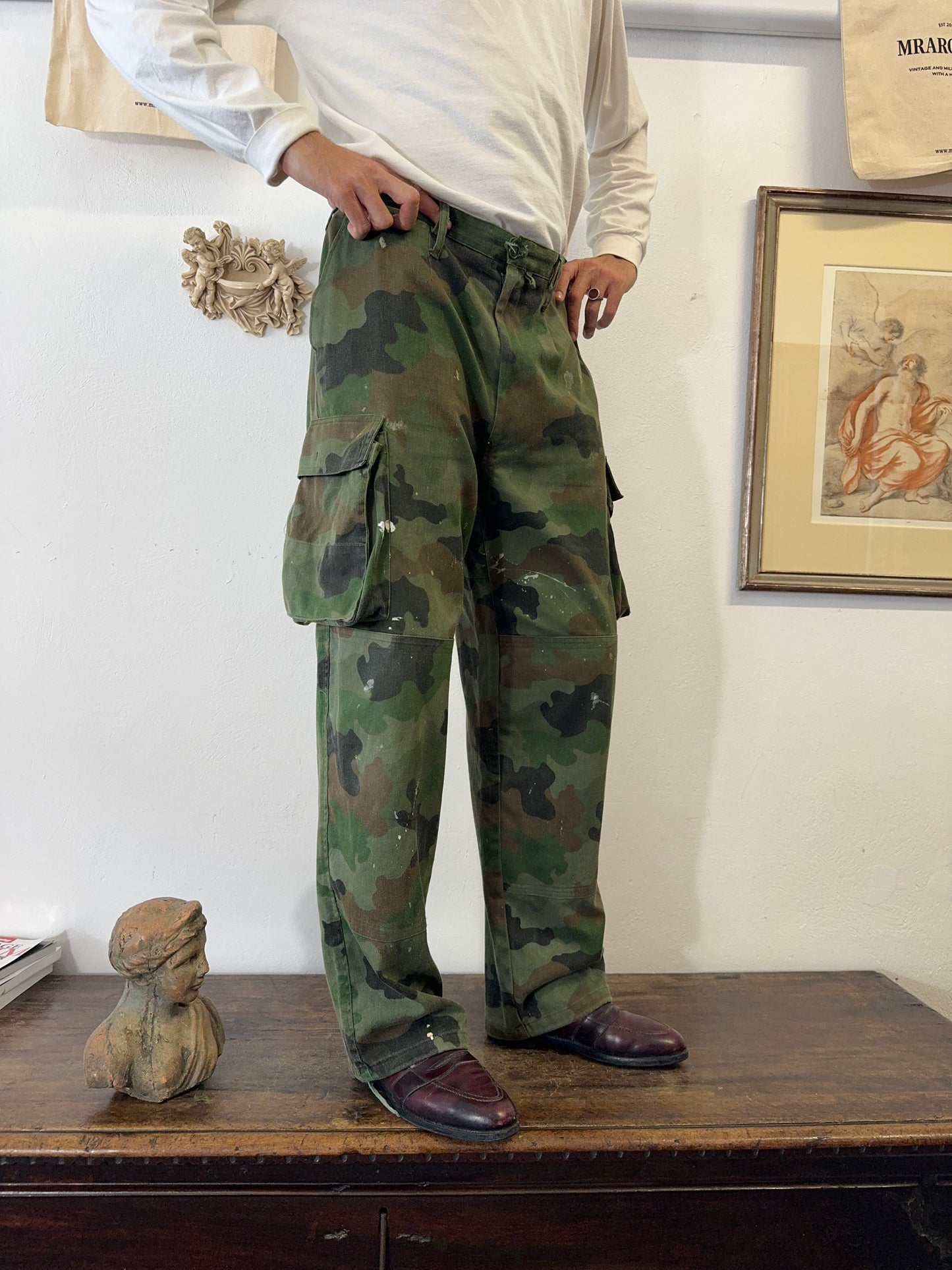 Vintage Serbian Army Pants W38