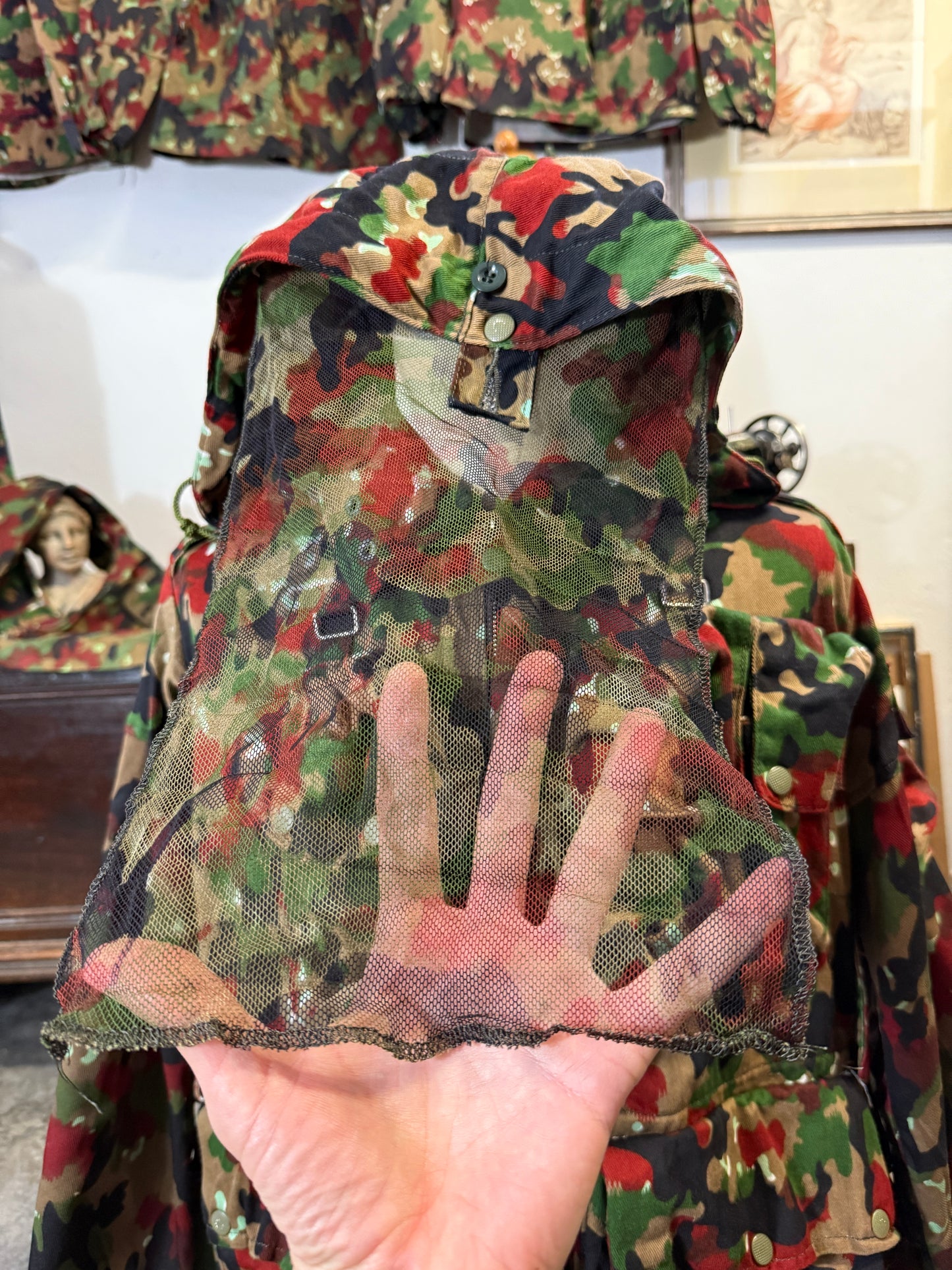 Vintage Swiss Army Camo Jacket M70 “M/L”