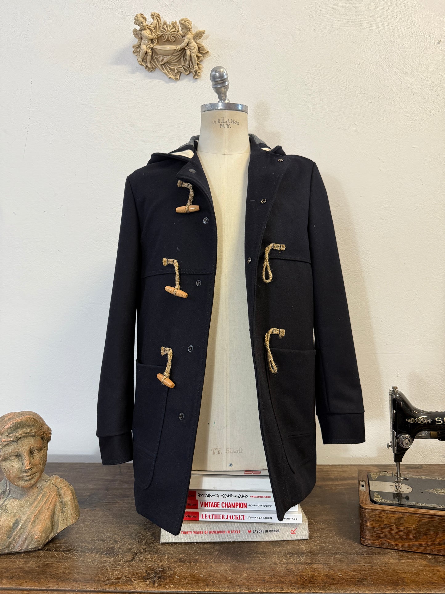 New Coat Blue Navy “M”