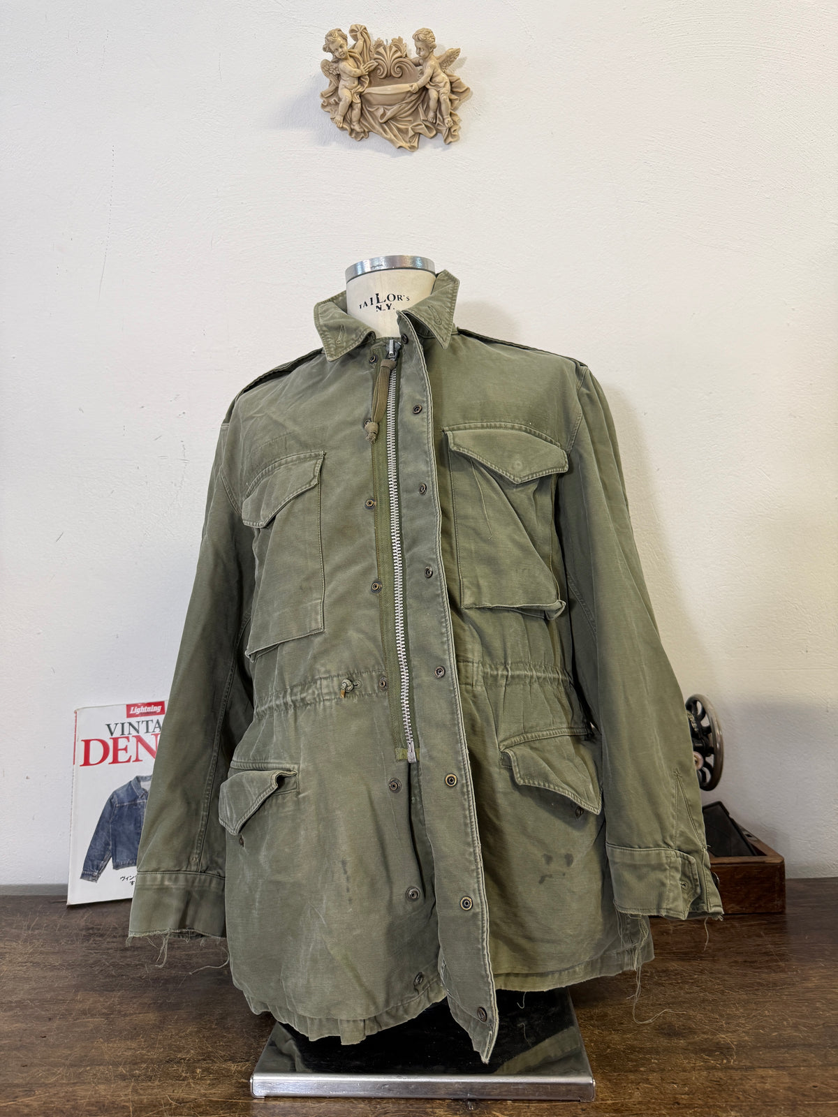 Vintage Field Jacket M51 Us Army “L”