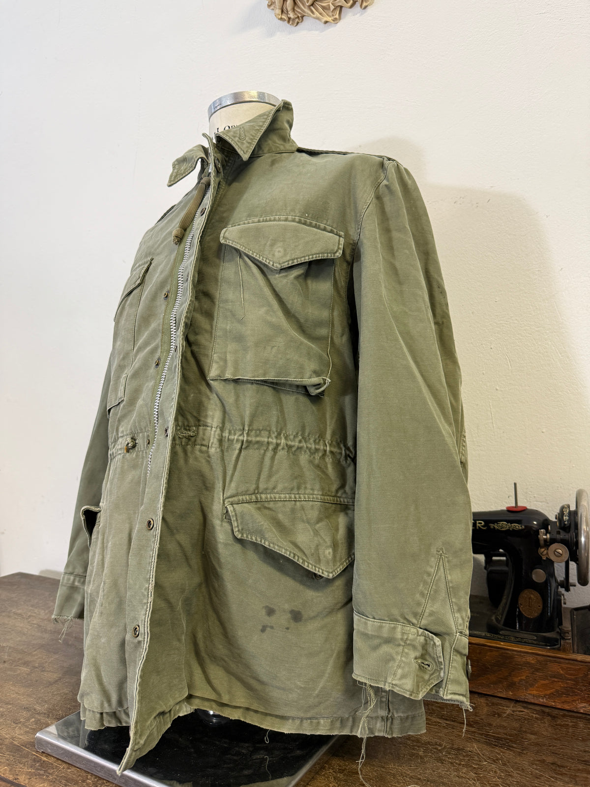 Vintage Field Jacket M51 Us Army “L”