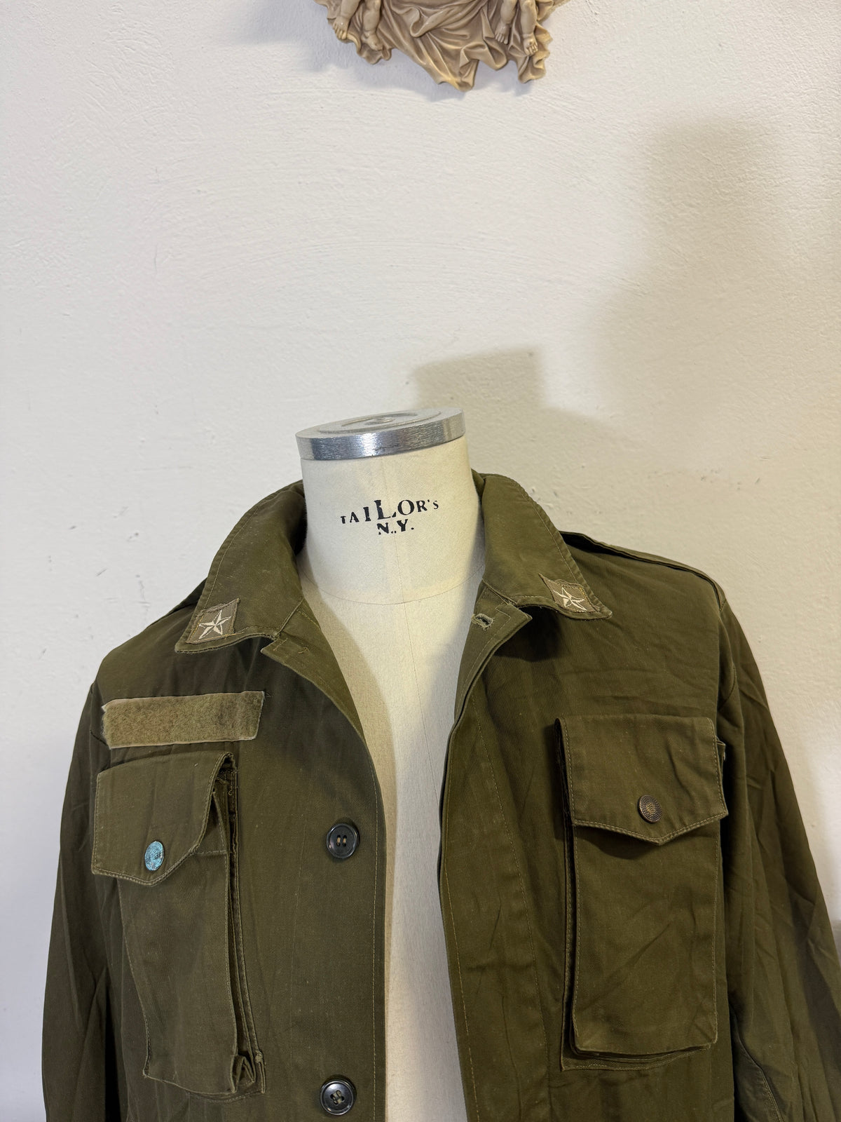 Vintage 80’s Italian Army Jacket “M”   01