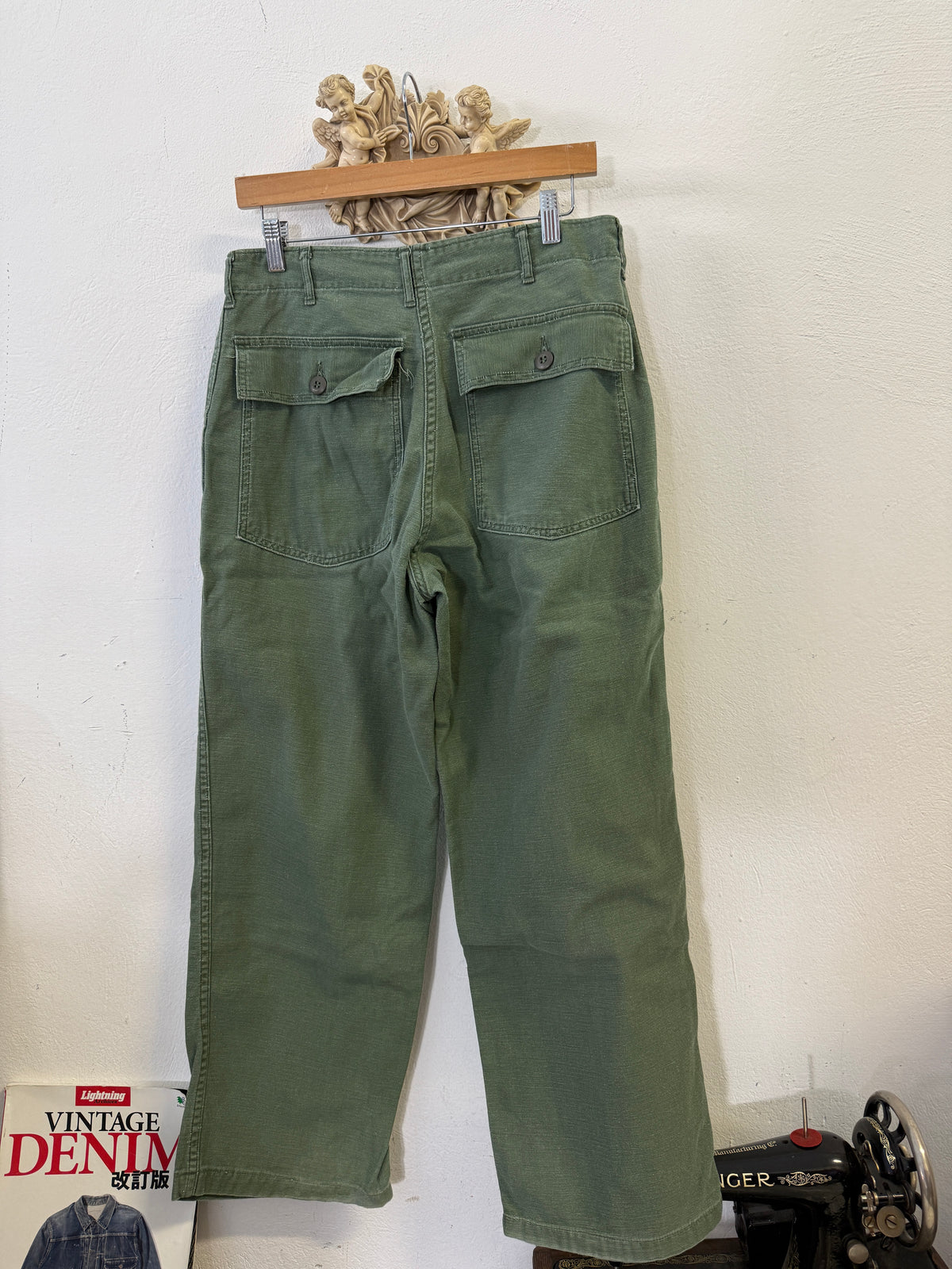 Vintage Og 107 Us Army Fatigue Pants “W31”