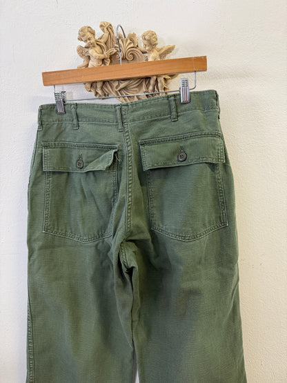 Vintage Og 107 Us Army Fatigue Pants “W31”