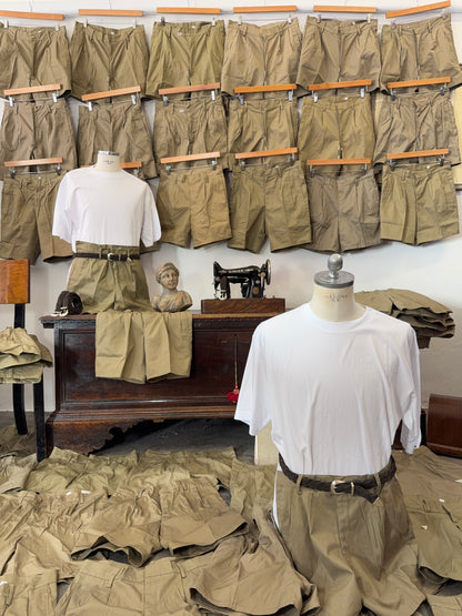 Vintage Italian Army Shorts