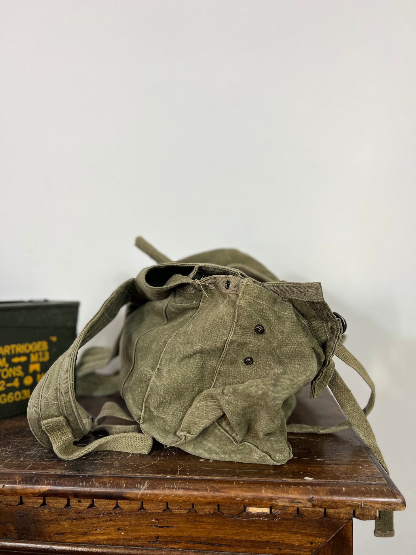 Vintage Military Backpack