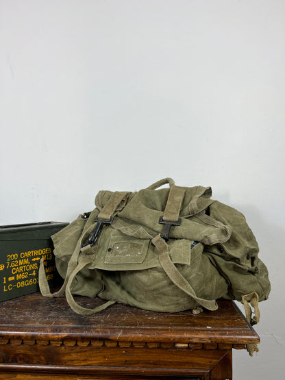 Vintage Military Backpack