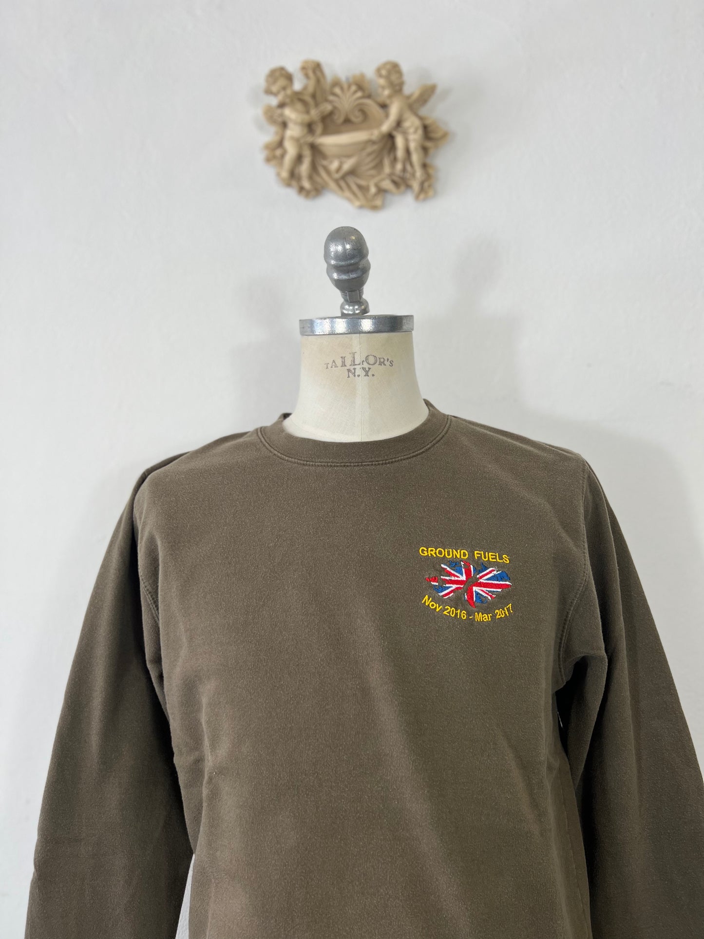 Sweat-shirt vintage de l’armée britannique « S »