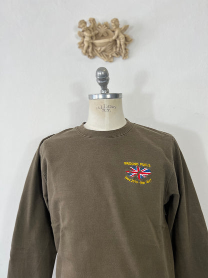 Sweat-shirt vintage de l’armée britannique « S »