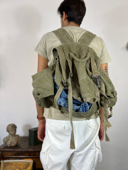 Vintage Military Backpack