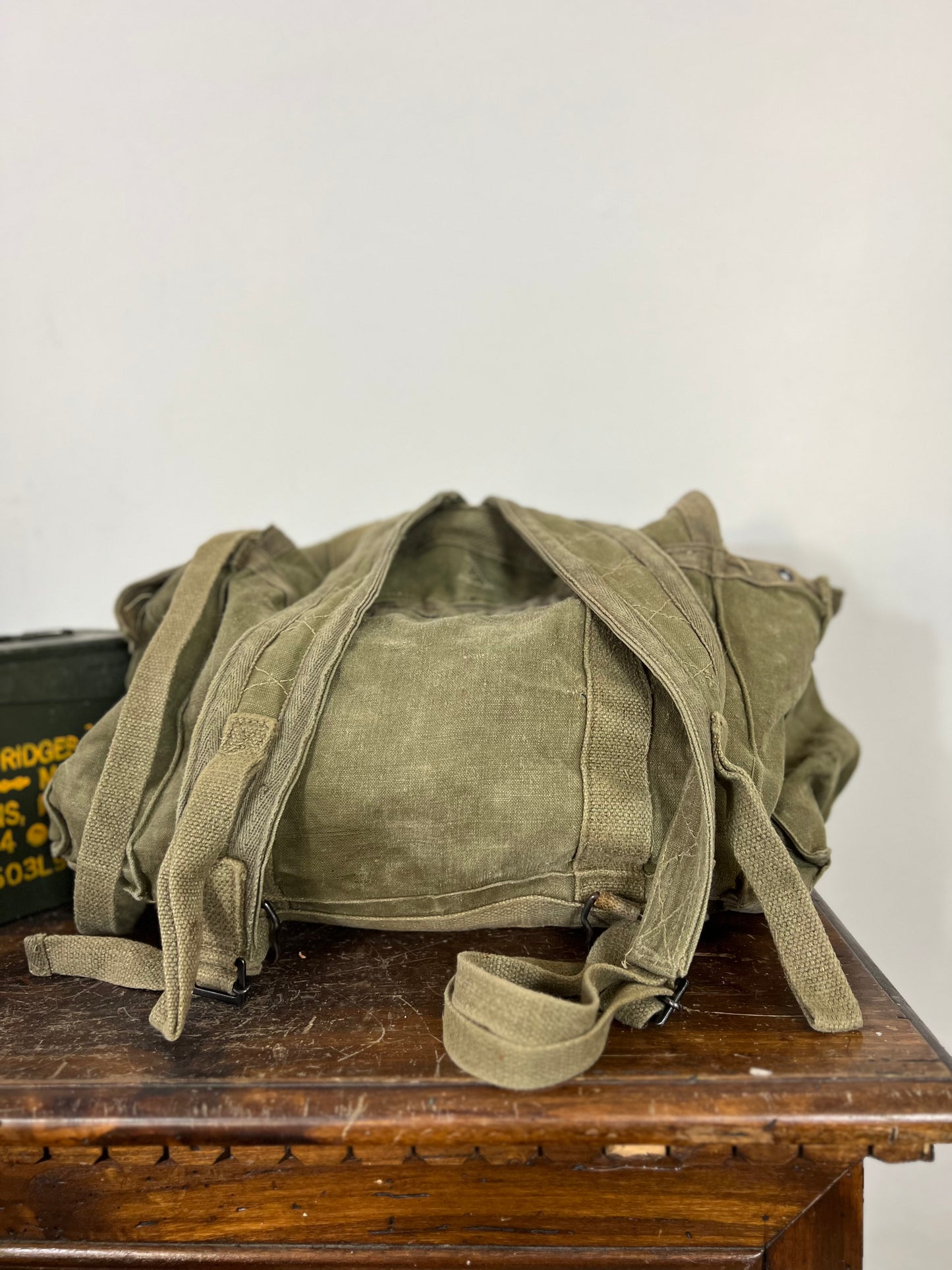 Vintage Military Backpack