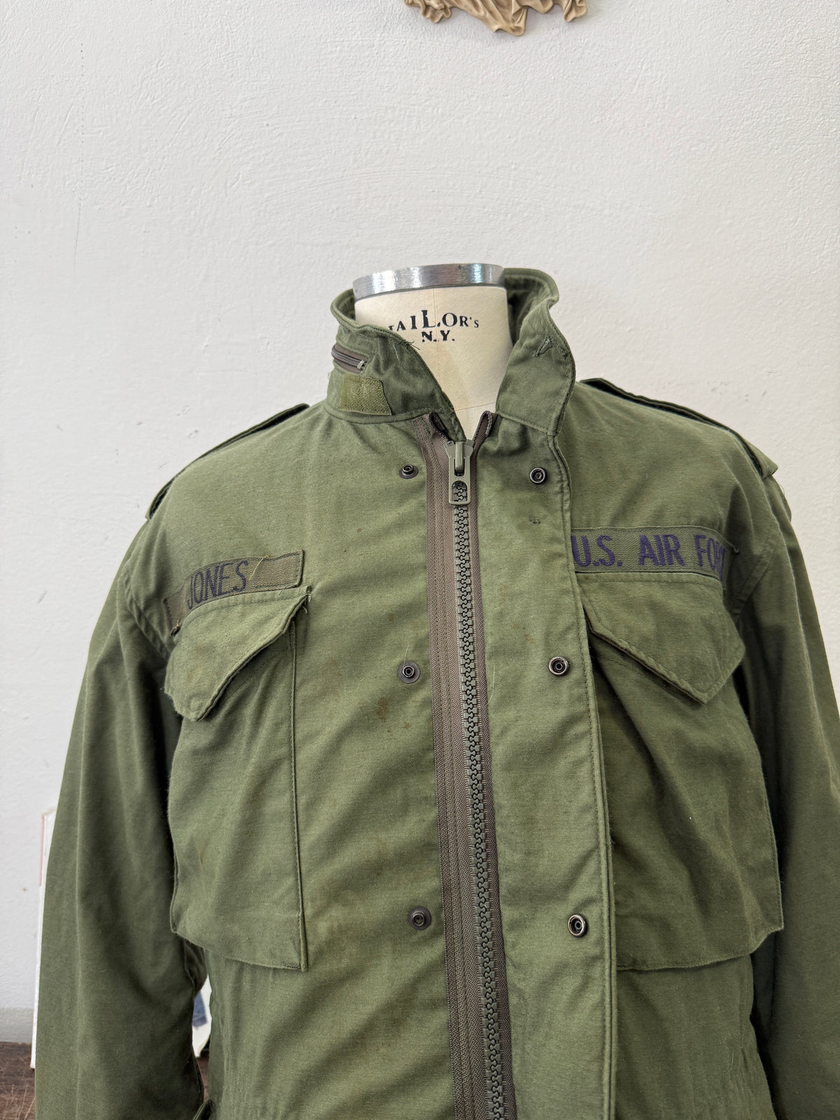 Vintage Field Jacket M65 Us Air Force “L/XL”