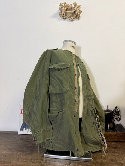 Vintage Distressed US Army M-51 Field Jacket “XL”