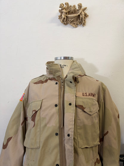 Vintage US Army M-65 Desert Field Jacket “XL”