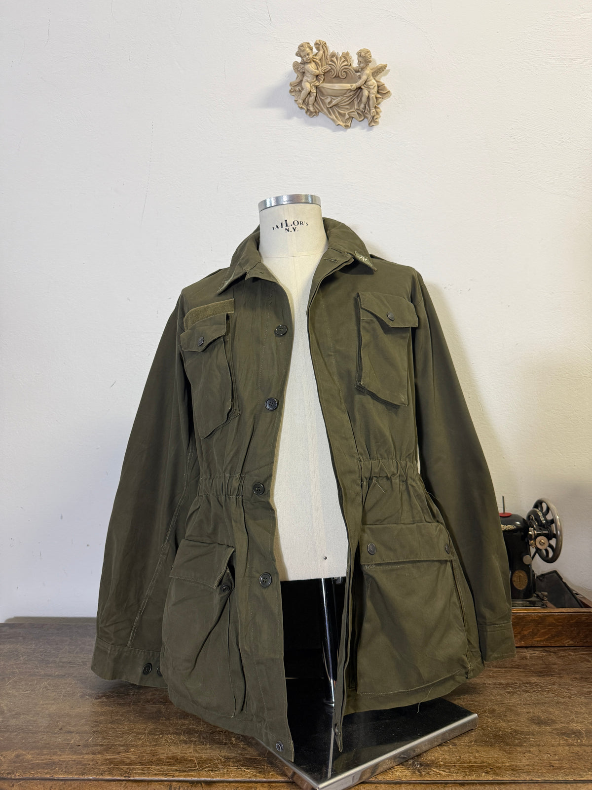 Vintage 80’s Italian Army Jacket “L/XL”   06