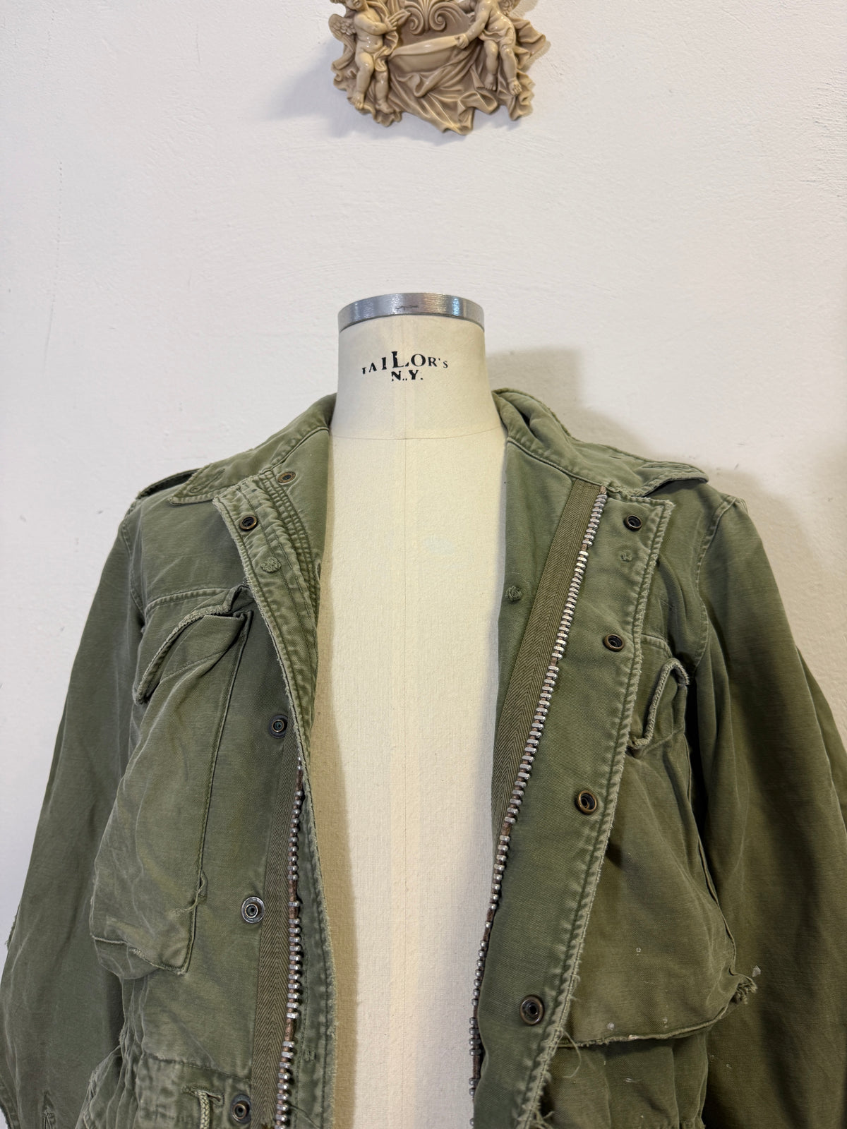Vintage Distressed US Army M-51 Field Jacket “M”