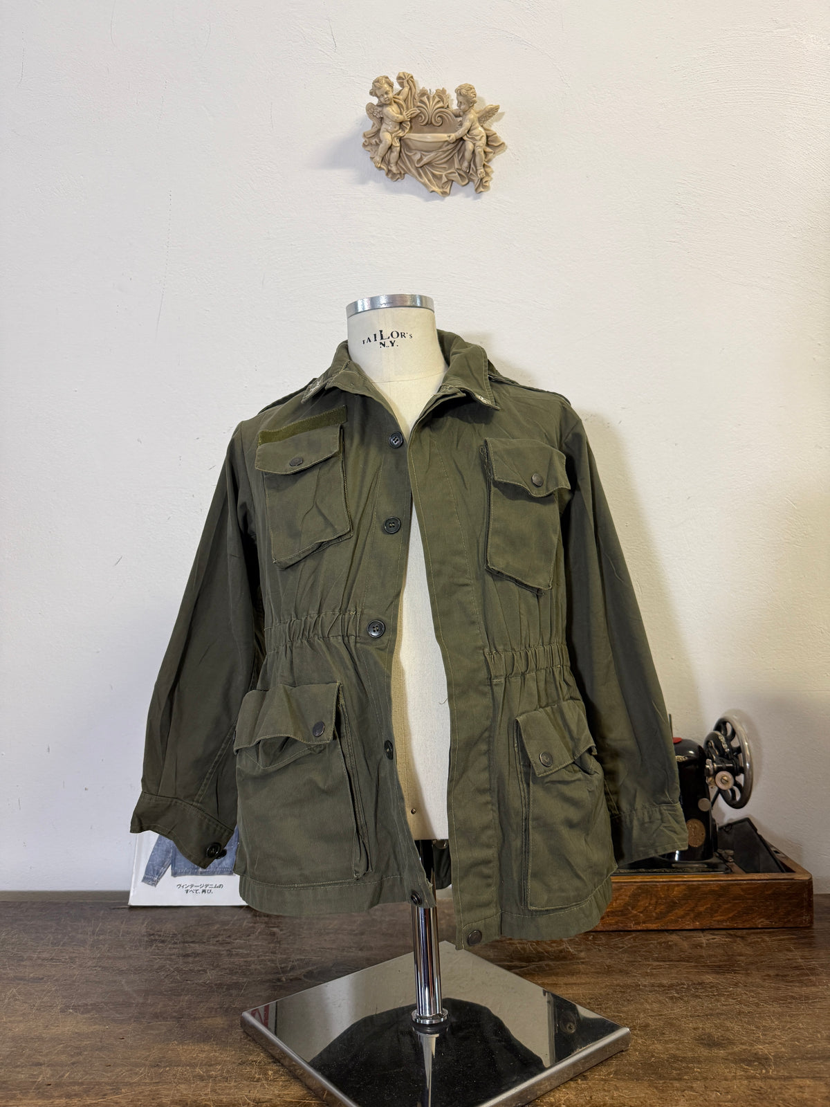 Vintage 80’s Italian Army Jacket “S”   02