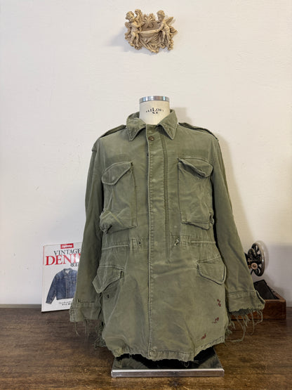 Vintage Distressed US Army M-51 Field Jacket “L/XL”