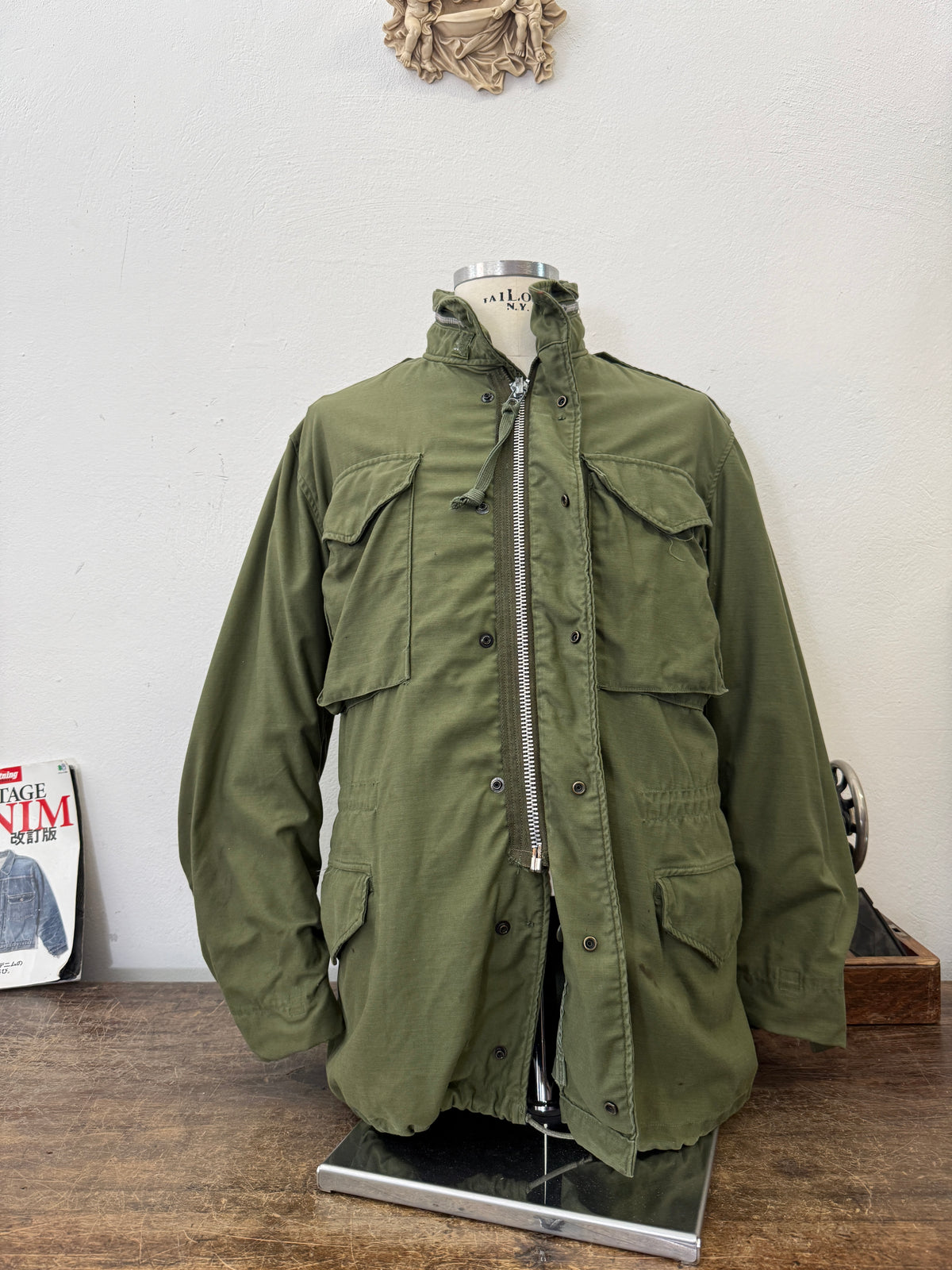 Vintage Field Jacket M65 Us Army “L”