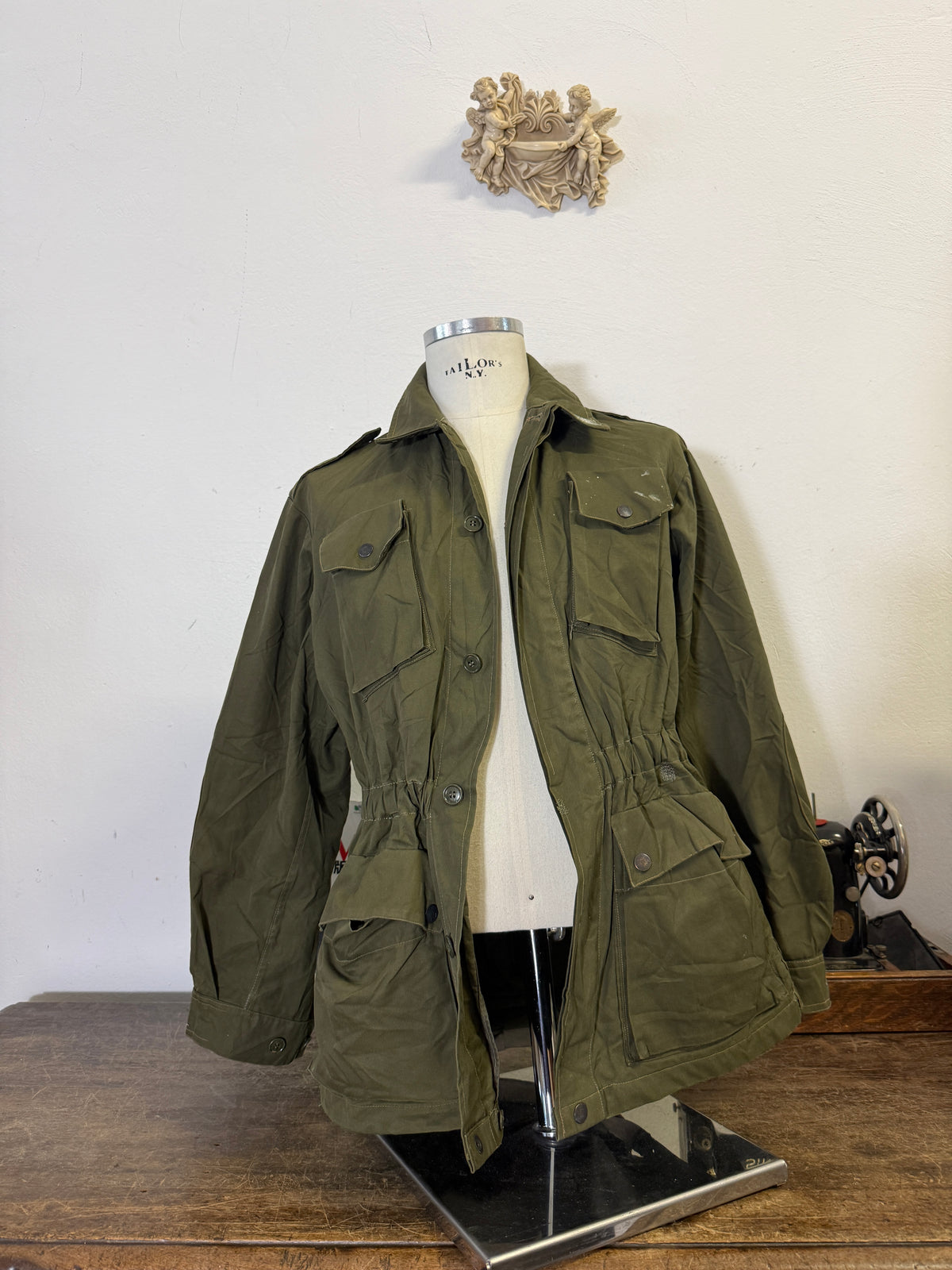 Vintage 80’s Italian Army Jacket “M”   12