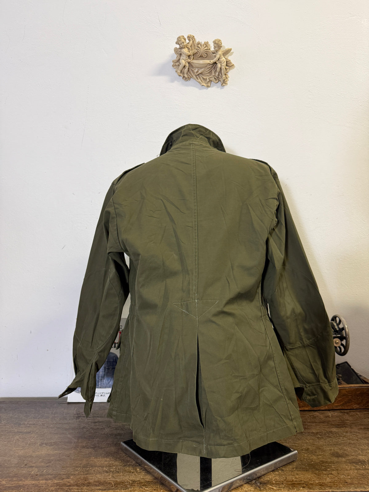 Vintage 80’s Italian Army Jacket “M”   05