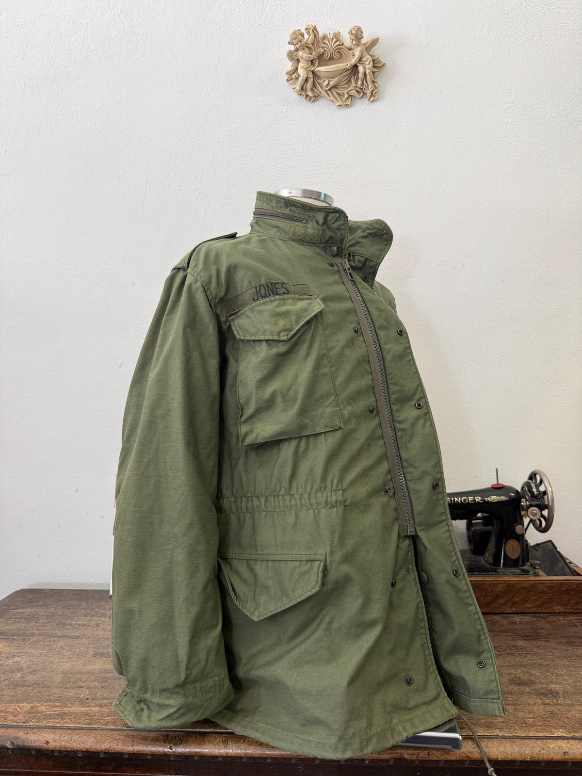 Vintage Field Jacket M65 Us Air Force “L/XL”
