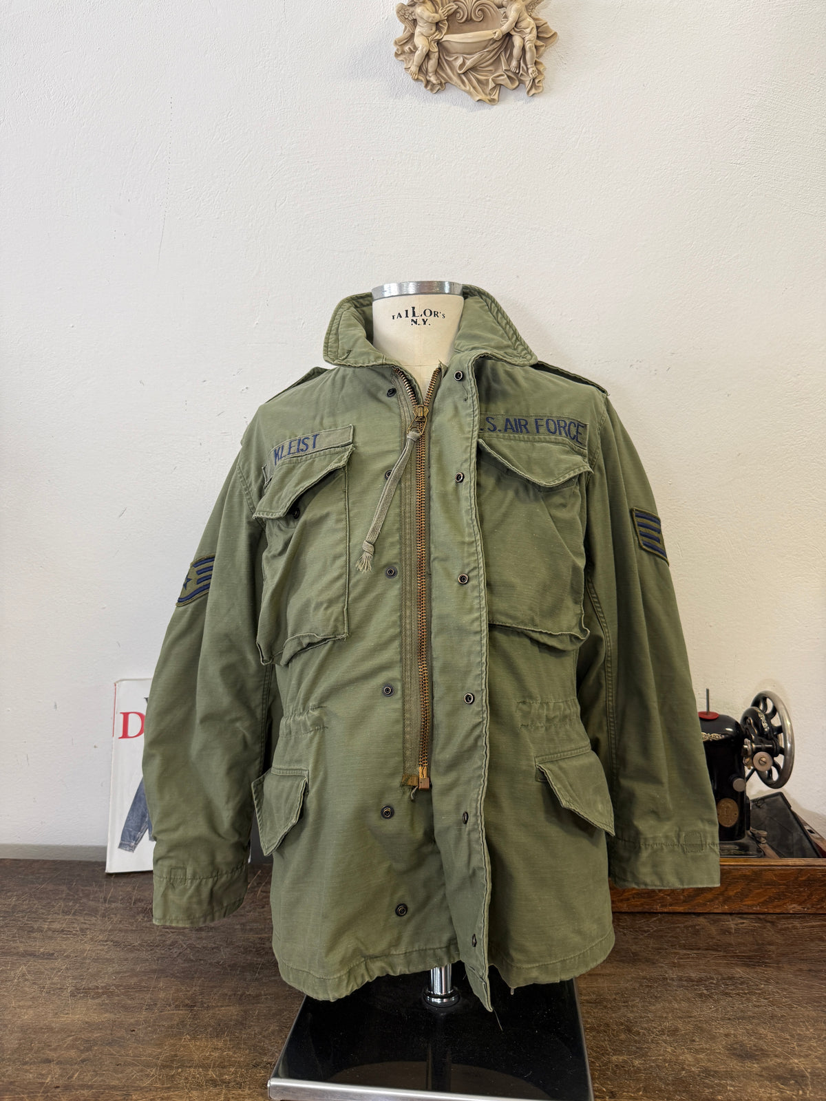 Vintage Field Jacket M65 Us Air Force “S”