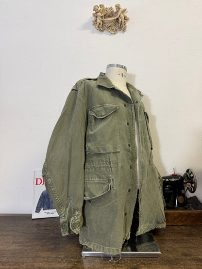 Vintage Distressed US Army M-51 Field Jacket “L”