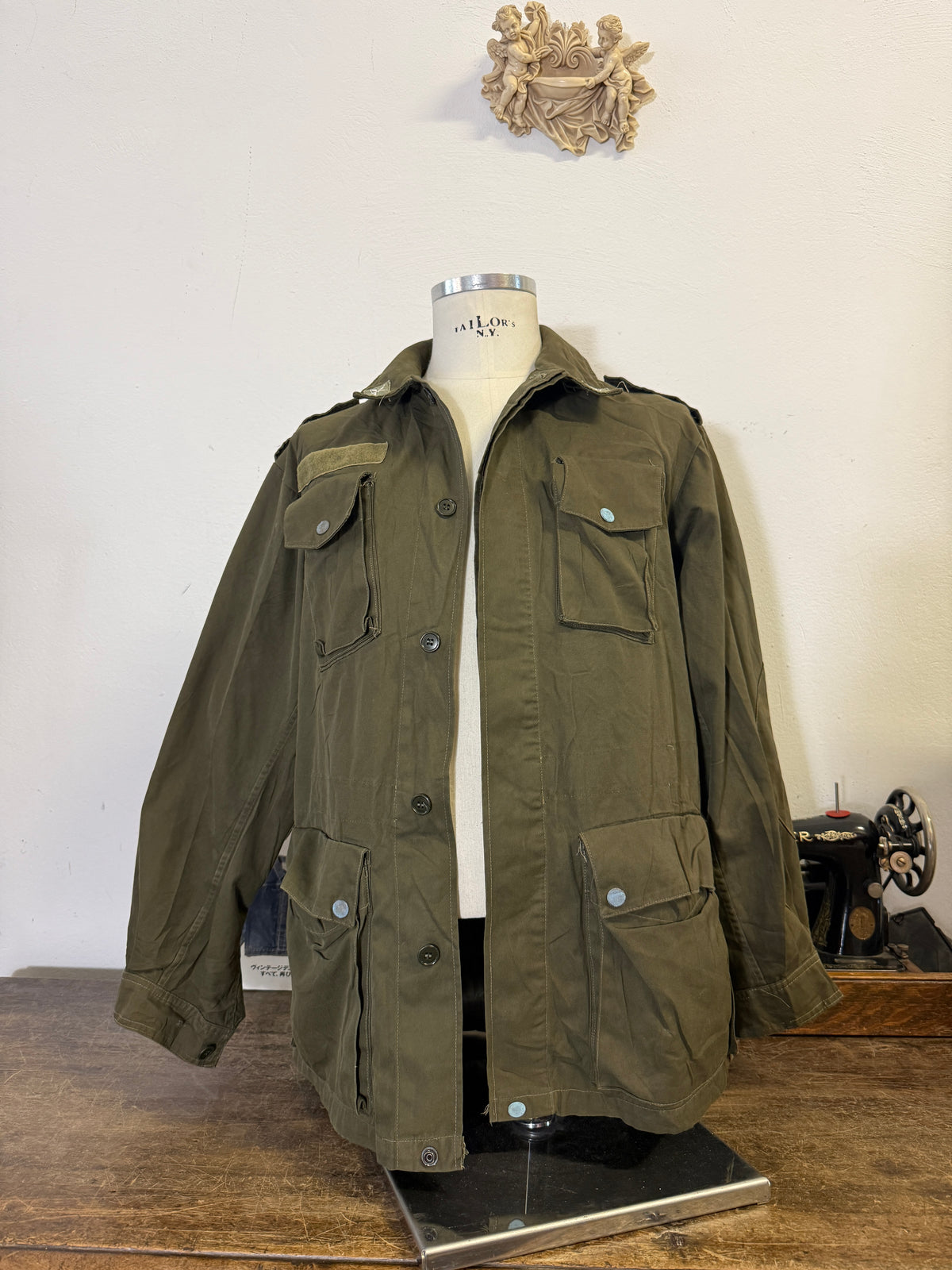 Vintage 80’s Italian Army Jacket “L”  14