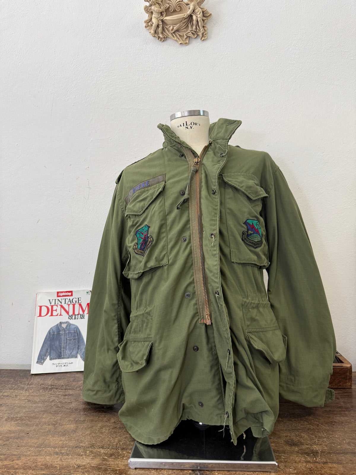Vintage Field Jacket M65 Us Army “L”