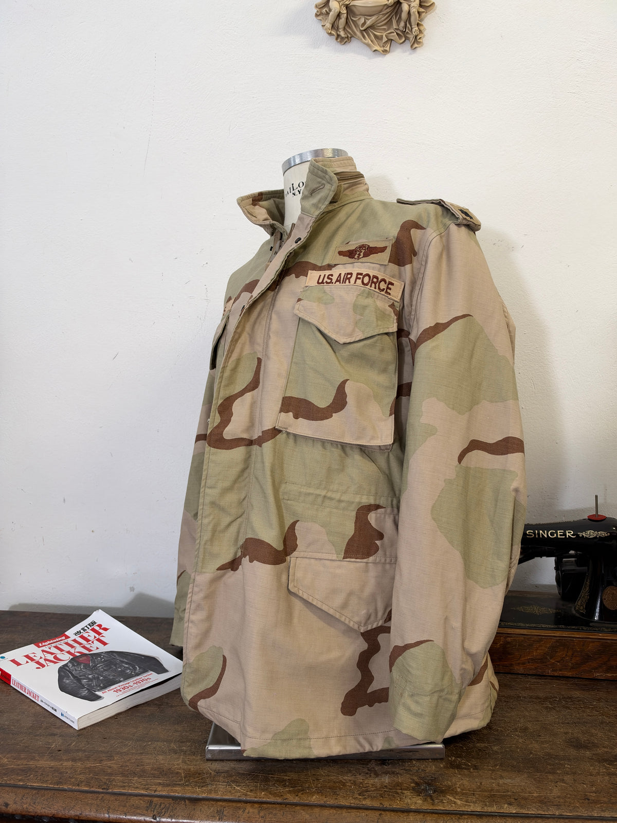 Vintage US Air Force M-65 Desert Field Jacket “XL”