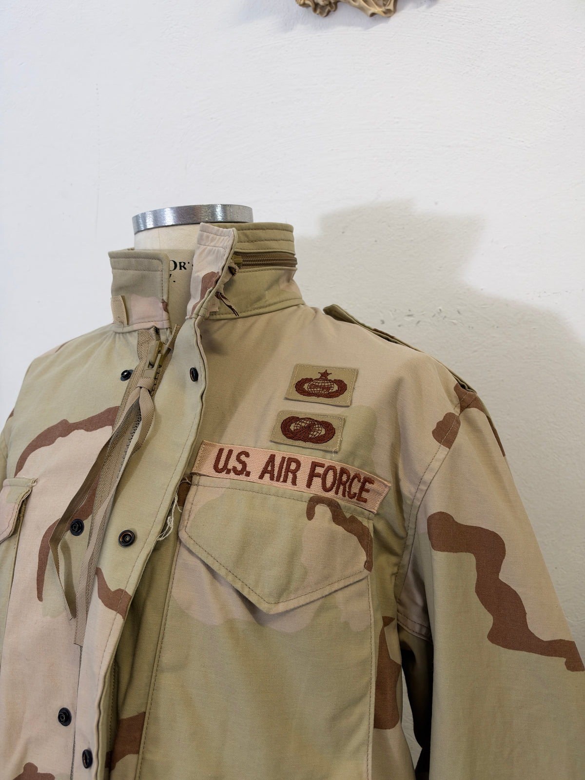 Vintage US Air Force M-65 Desert Field Jacket  “XL/XXL”