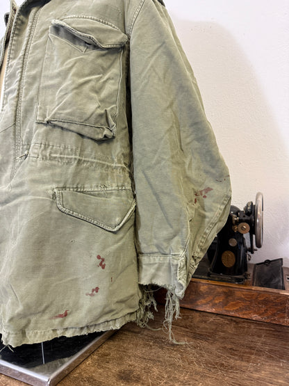 Vintage Distressed US Army M-51 Field Jacket “L/XL”