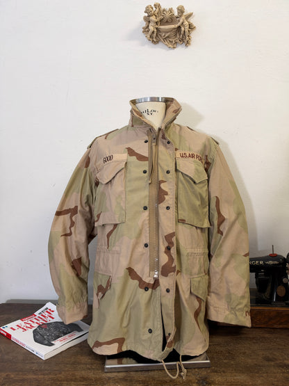 Vintage US Air Force M-65 Desert Field Jacket  “L”