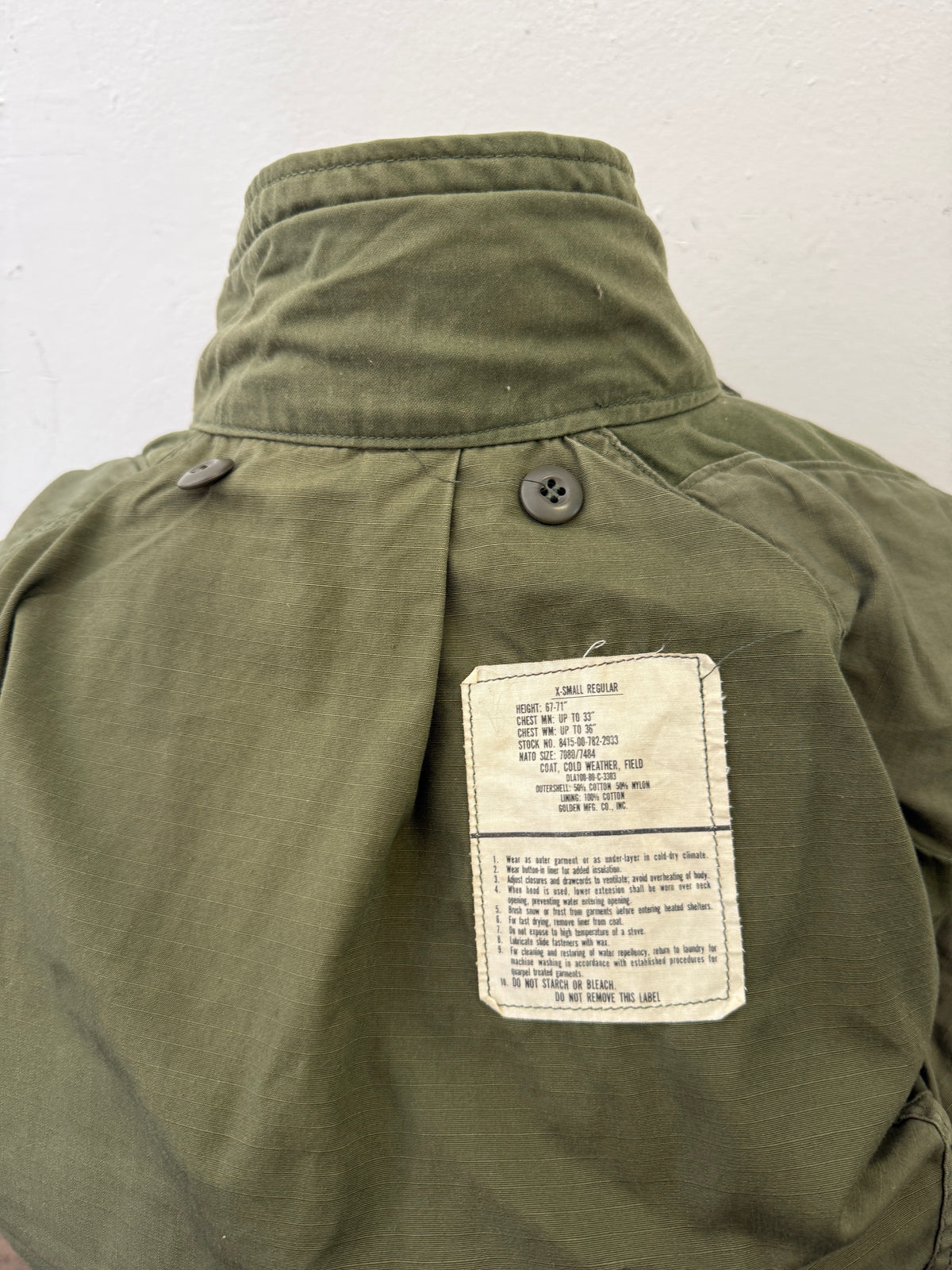 Vintage Field Jacket M65 Us Army “XS/S”