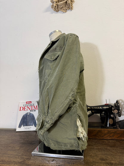 Vintage Distressed US Army M-51 Field Jacket “L”