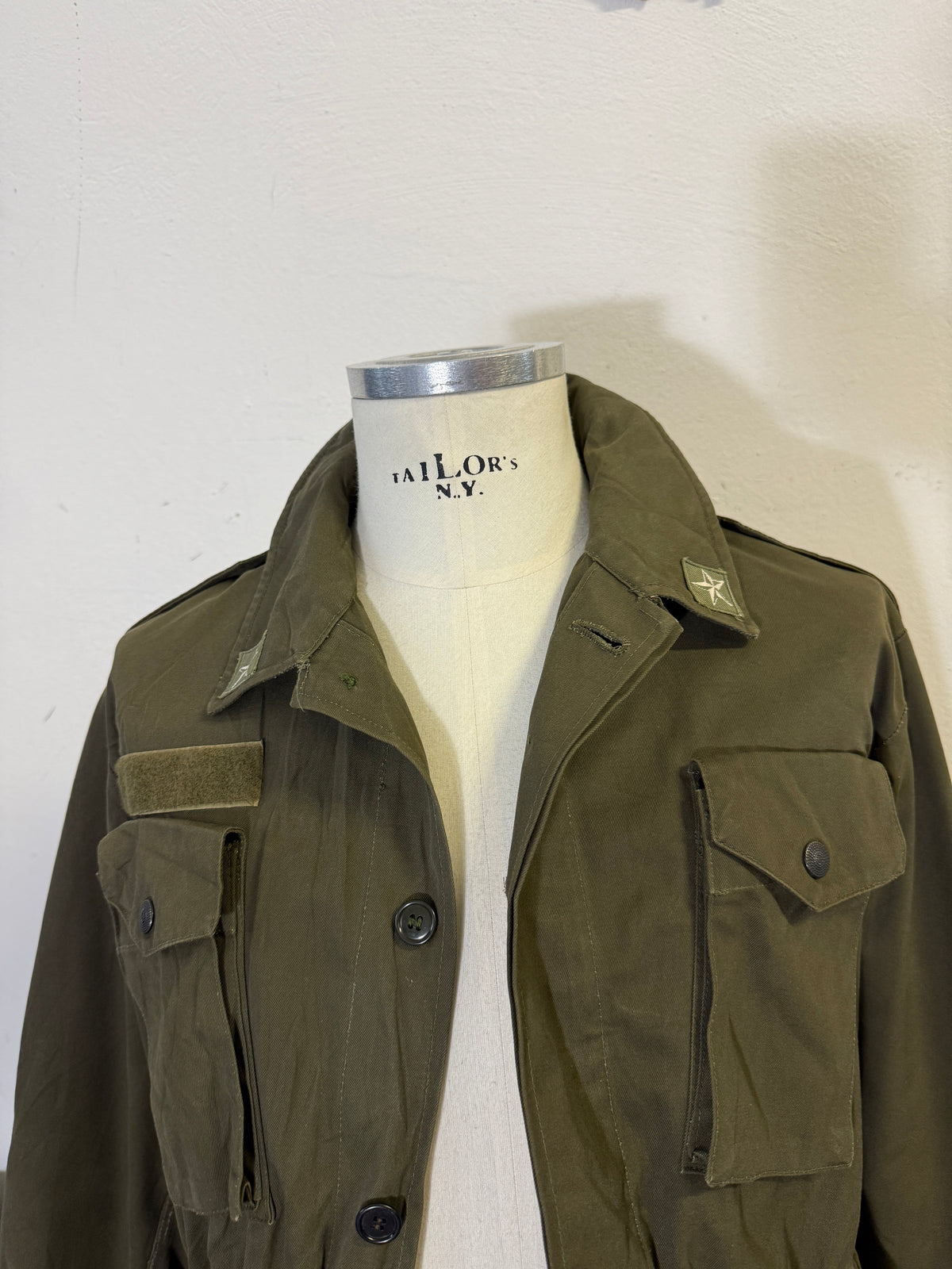 Vintage 80’s Italian Army Jacket “L/XL”   06
