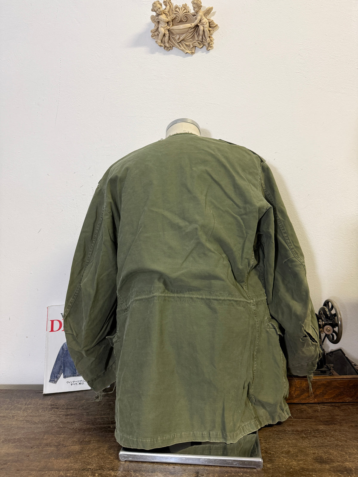 Vintage Distressed US Army M-51 Field Jacket “XL”