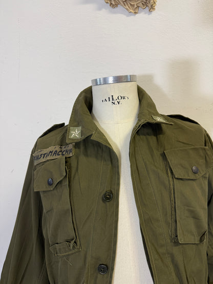 Vintage 80’s Italian Army Jacket “M”   05