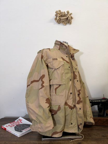 Vintage US Air Force M-65 Desert Field Jacket  “L”