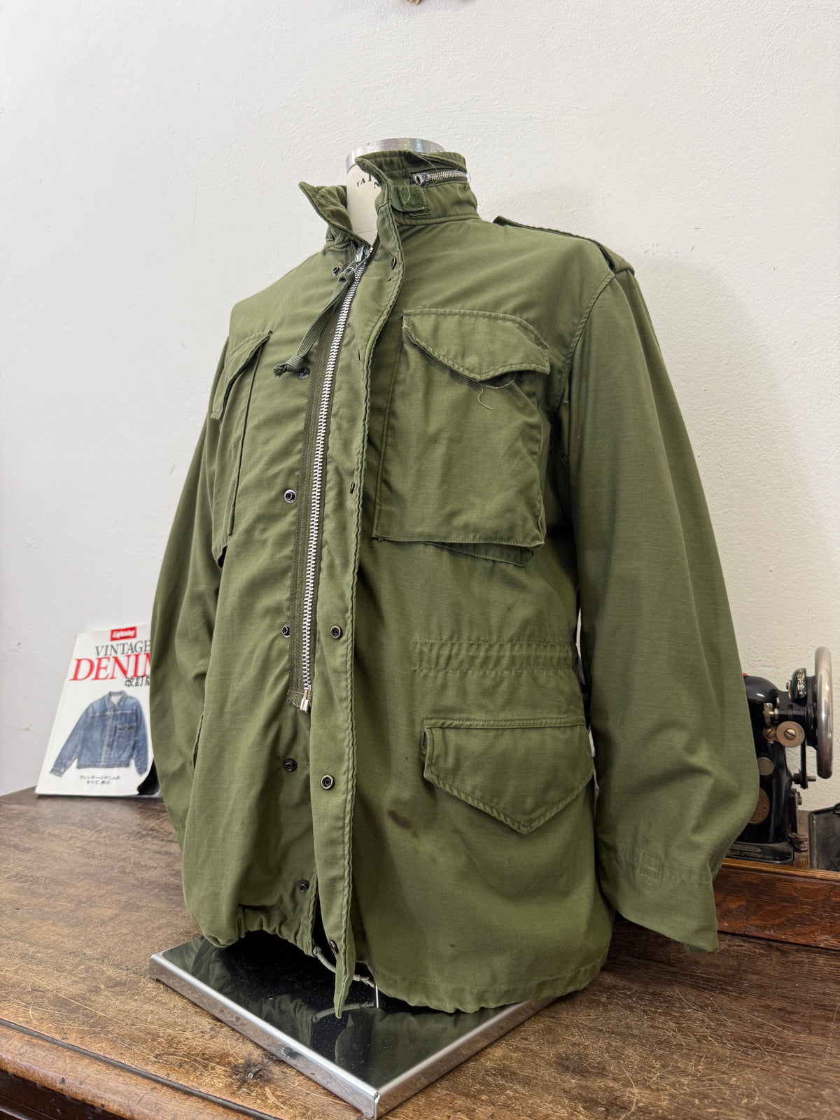 Vintage Field Jacket M65 Us Army “L”