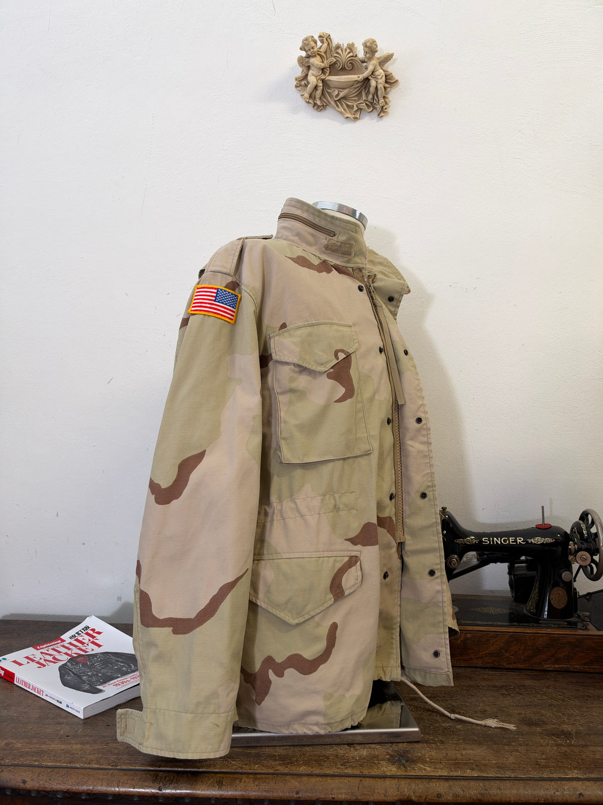 Vintage US Army M-65 Desert Field Jacket “XL”