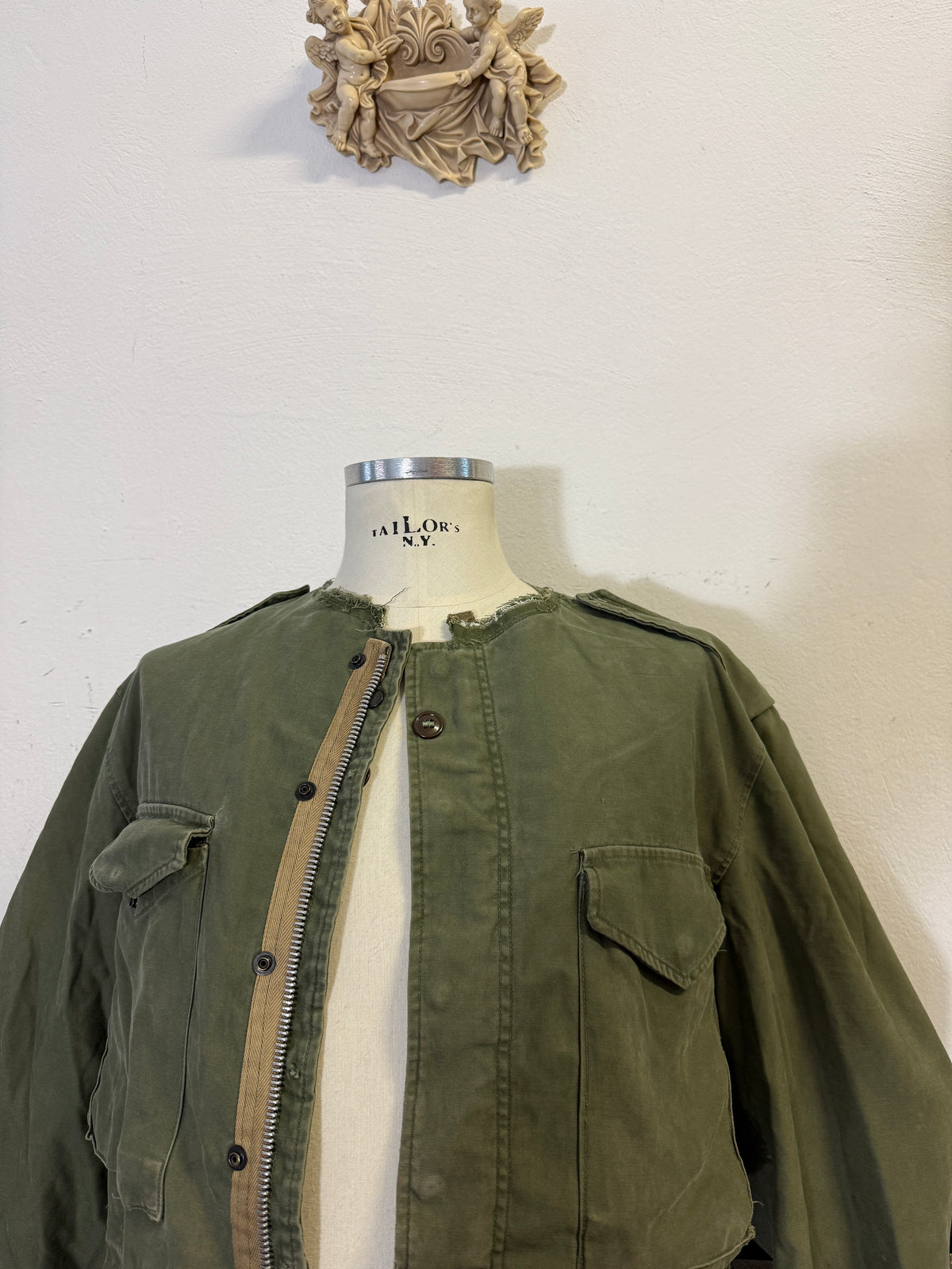 Vintage Distressed US Army M-51 Field Jacket “XL”